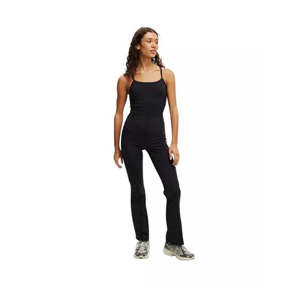 Cotton On Body Ultra Soft Straight Leg Jumpsuit Black Large